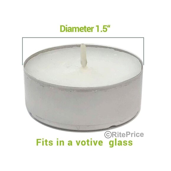 10 PCS Gardenia Tealight Candles Highly Scented w/ Essential & Natural Oils -New - Picture 5 of 9